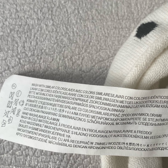 MINKPINK Short Sleeve Peplum Sweater in Cream - Picture 10 of 11